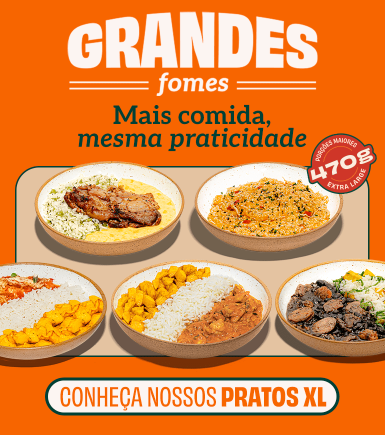 Conheça nossas refeições de 470g