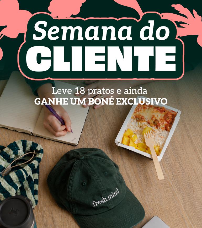 Ganhe um boné na compra do kit com 18 pratos