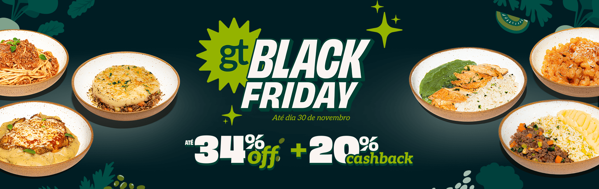 Marmitas congeladas com sabor e saúde. Blackfriday Greentable!