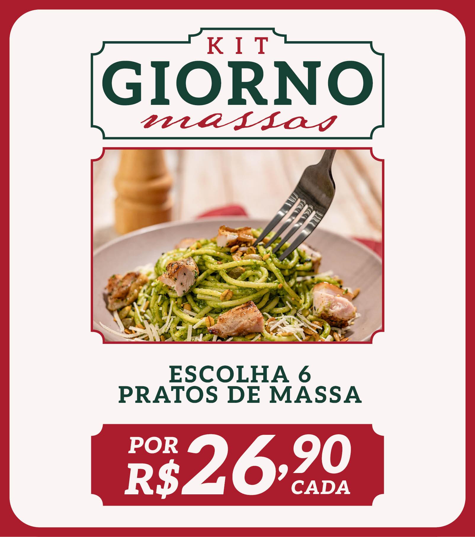 Massas para comer sem culpa.