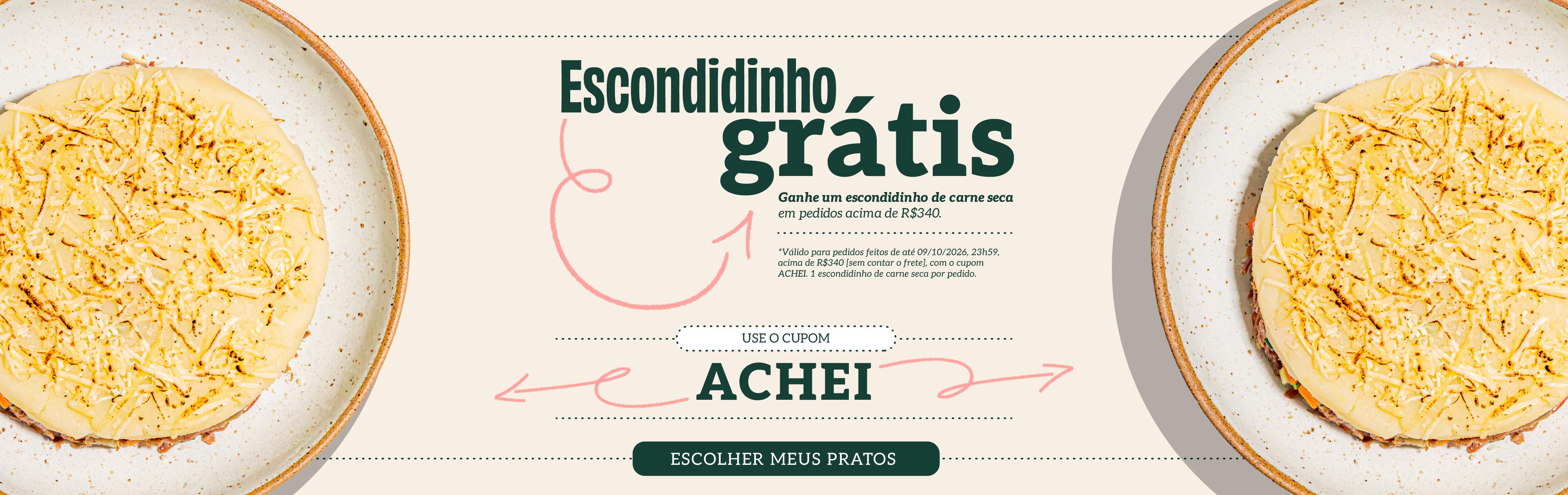 Ganhe um Escondidinho de carne seca